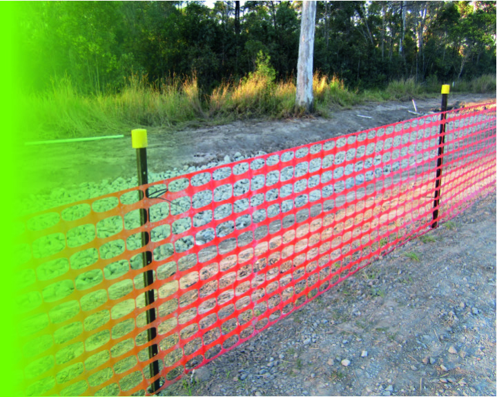 Plastic Safety Fence 50m x 1m Roll Scafftex